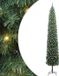 vidaXL Kunstkerstboom Groen 300 cm PVC en Staal en Kunststof