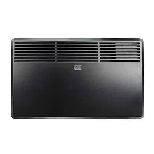 BLACK+DECKER Black+Decker Convector, 1200 W, voor gebruik in de badkamer, met dagprogramma, thermostaat met sensor voor automatische uitschakeling