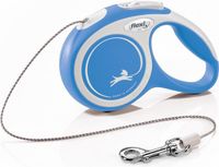 Flexi New Comfort Cord XS 3m Hondenriem Blauw & Lichtgrijs