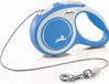 Flexi New Comfort Cord XS 3m Hondenriem Blauw & Lichtgrijs
