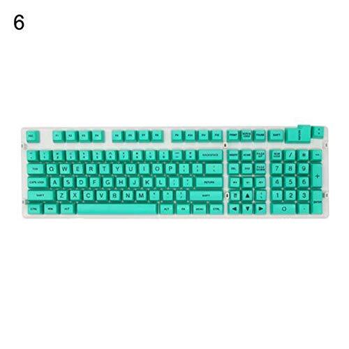 FANGCHENG keycaps 108 stks Backlight Solid Color ABS Key Caps