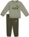 PUMA MINICATS ESS Crew Set FL INF Unisex Trainingspak - Lux Army