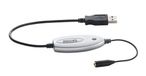 Philips LFH9034 USB audio-adapter voor hoofdtelefoon of luidspreker met 3,5 mm, jackstekker, zwart