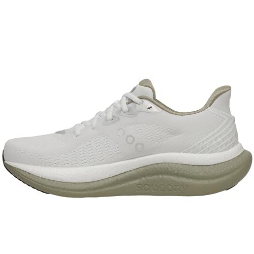 Saucony Triumph 23 Sneakers voor heren, 130 White Laurel, 43 EU