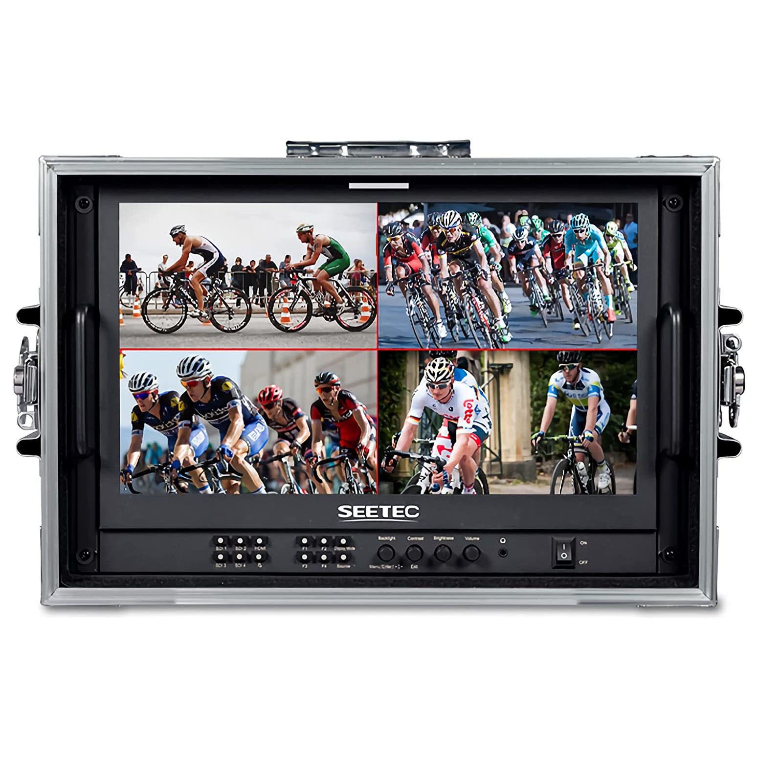 Seetec ATEM156S 15.6" Live Streaming Broadcast Director Monitor + Case