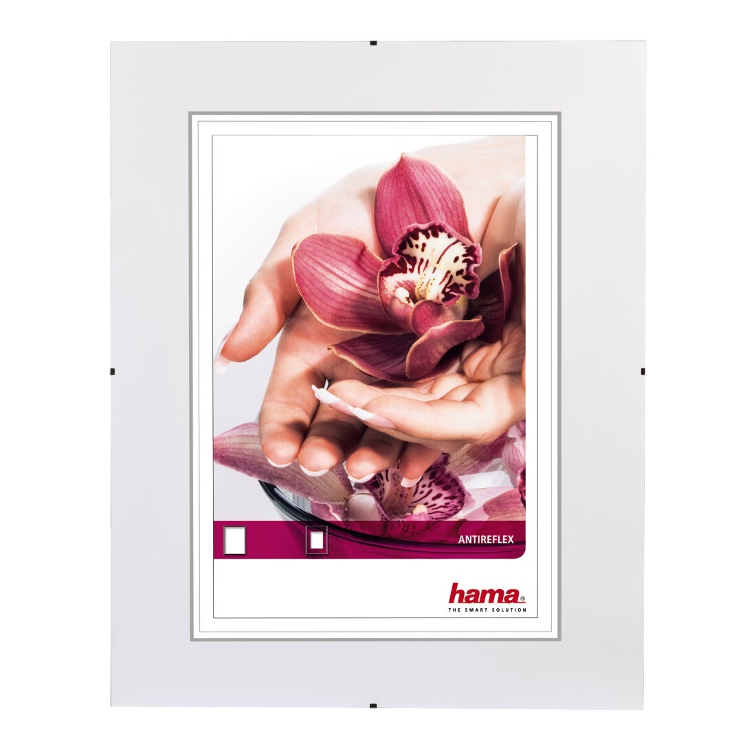 Hama "Clip-Fix" Frameless Picture Holder, anti-reflection glass, 30 x 40 c