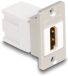 Delock HDMI Keystone module | met inbouwframe | HDMI2.1 (8K 60Hz + HDR) | wit
