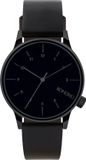 Komono Winston Regal Horloge Zwart - Ø 41mm