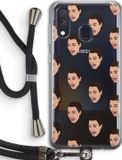 Case Company® - Samsung Galaxy A40 Case with Cord - Ugly Cry Call - Black Cord - Back Cover