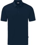 Jako Organic Polo Stretch Dames - Marine | Maat: 38