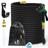 VOUNOT® Tuyau d'arrosage extensible renforcé 45m