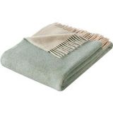 Biederlack Couverture d'intérieur Soft Impression aspect double face, mélange coton-cachemire