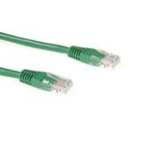 ACT Groene UTP CAT6 patchkabel 0,5 meter