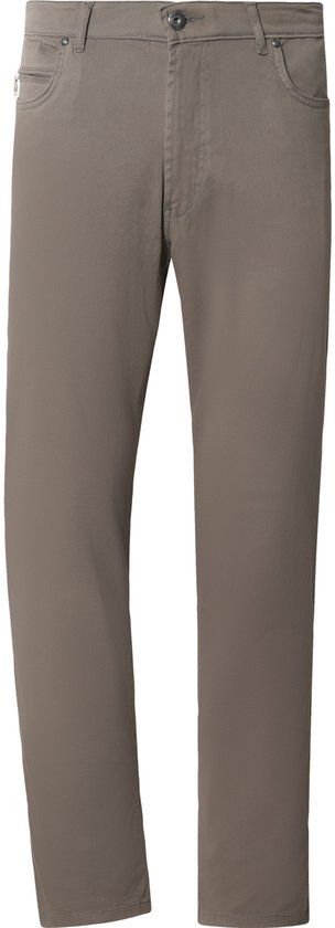 Jan Vanderstorm Heren Broek Met Lage Taille - 36 - Olijf - Plus Size