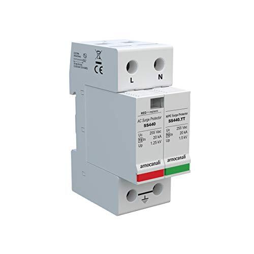 Arnocanali SS440.2TT Enerpro oplader, 1 + 1 module, referentieklasse T2 voor netwerken Tt - Tn