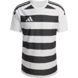 adidas heren Hooped26 Jersey Shirt, team light grey/black, 3XL