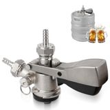 Tête de fût conique, type S, G5/8, avec valve de surpression en acier inoxydable