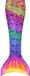 Kuaki Mermaids - zeemeerminstaart - Rainbow - Maat: 158-164
