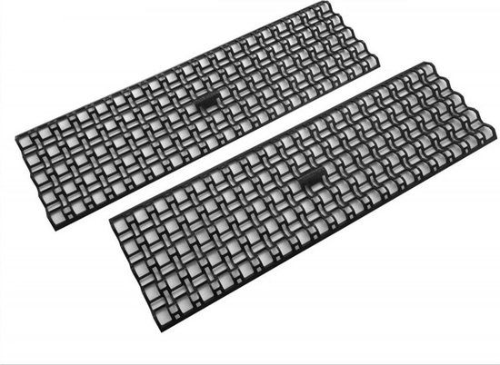 Milenco Giant Lattice Grip Mats - 2 stuks - Zwart