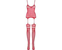 Obsessive Bodystocking F214 Rood S/M/L