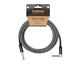 Cascha Professional Line Gitaarkabel, Angled, Tweed Black, 6m