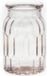 Bellatio Design Bloemenvaas - helder transparant glas - 12 x 18 cm - vaas