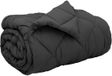vidaXL Hiver Couette 135 x 200 cm Microfibre Anthracite