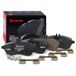 A.B.S. All Brake Systems Plaquettes de frein – Jeu de 4 pièces – Incl. indicateur d'usure – ECE-R90