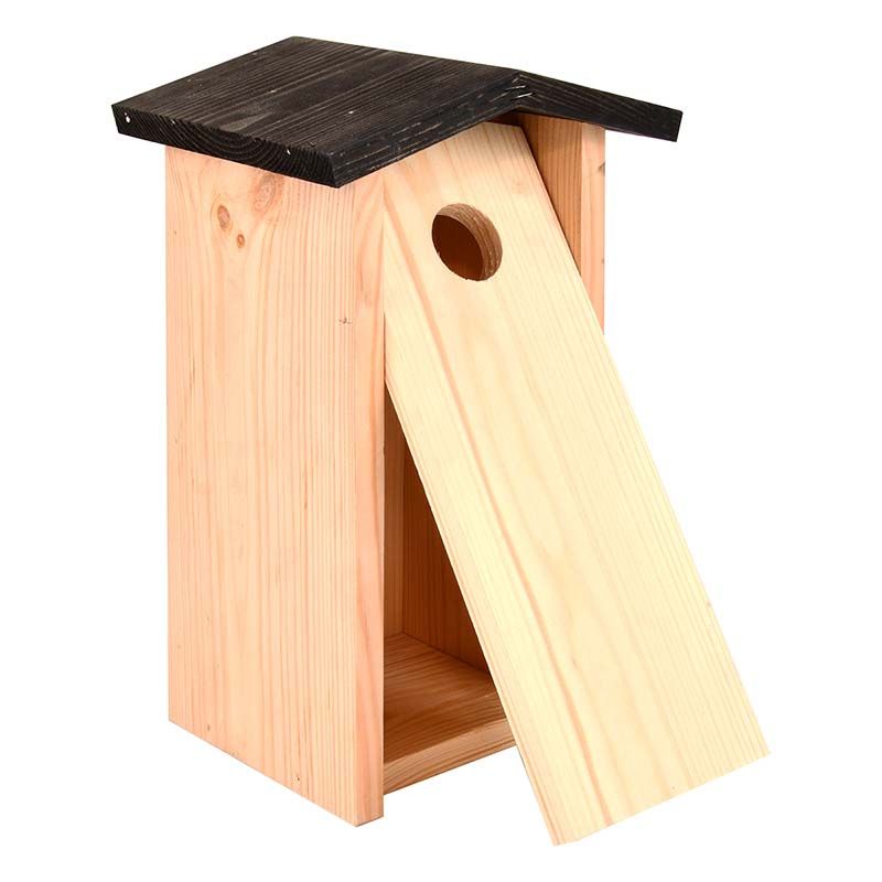 Esschert Design Koolmees Nestkast - Beige - Hout - 13,7 x 17 x 28,3 cm