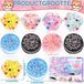 Taba Jouet à presser - Set van 4 - Squishy