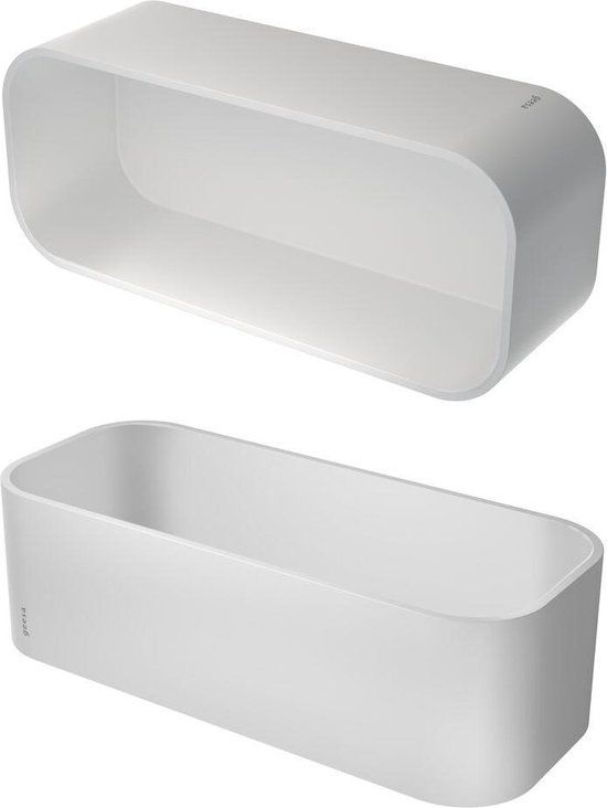 Geesa Frame Douchemand / Planchet - 25 cm - Wit