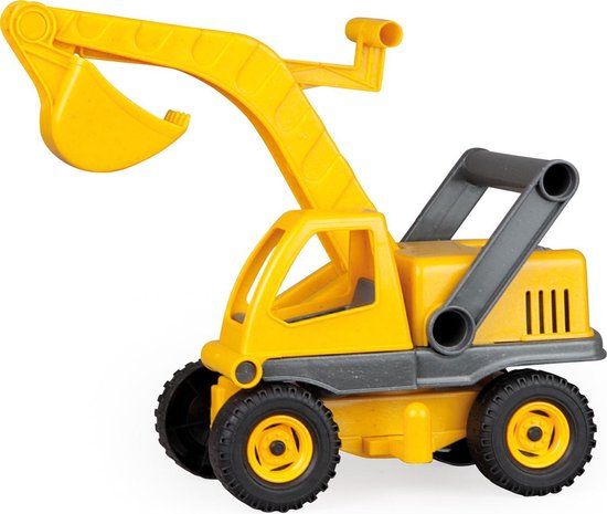 Lena - Eco plastic graafmachine - 35 cm - Geel