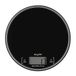 Salter SA00595BCFEU12 Round Kitchen Scale – Digital Food Weighing Scales for Baking & Cooking, Measures Liquids & Fluids, Easy Read LCD Display, Tare/Zero Function, Slim Compact Design, 5kg Capacity