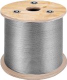 VEVOR 4,76 mm 7x19 Roestvrijstalen Vliegtuigkabelhaspel, 150 M Roestvrijstalen Kabel