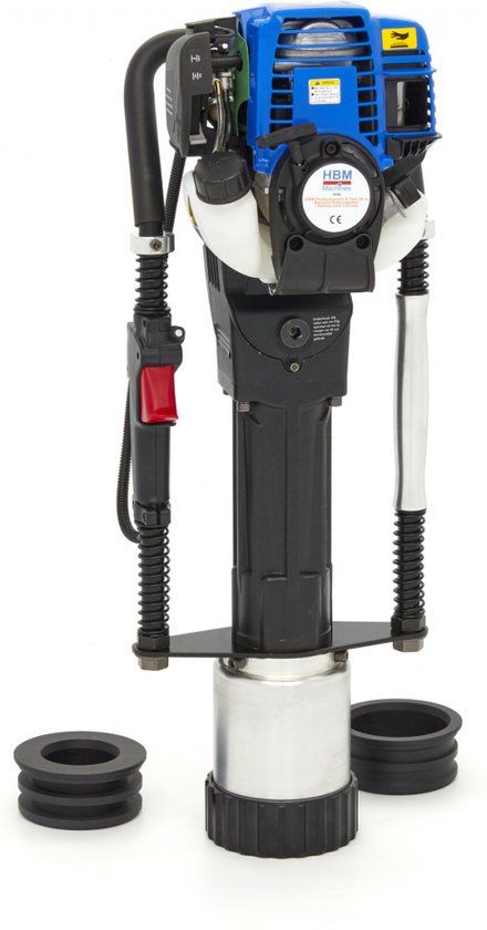 HBM Professionele 4-Takt 38 cc Benzine Palenrammer / Heimachine 120 mm