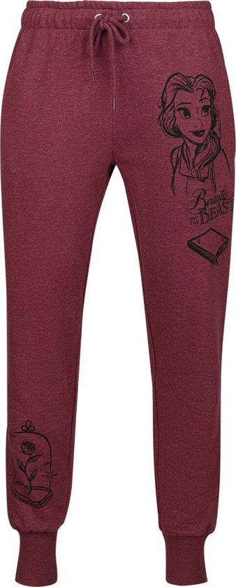 Disney Belle Dames Trainingsbroek - gemêleerd rood - 3XL