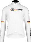 BIORACER Official German Cycling - Icon Tempest Fietsvest Winter - Heren - Wit - Team Germany - Winddicht&Isolerend - Maat 3XL
