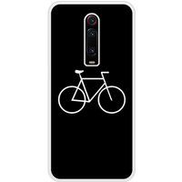 Mi 9T Bike Hipster Bedrukt siliconen hoesje