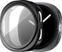 Bandz TPU soft case hoesje - geschikt voor Samsung Galaxy Watch 9/8 - 44mm - schokabsorberende beschermhoes van zacht TPU - full cover (zwart)