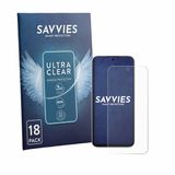 Savvies - Screenprotector voor Oppo K14 - Folie Beschermfolie transparant 18 Stuks