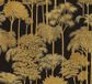 A.S. Création Botanisch Vliesbehang - Zwart Goud