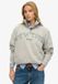 Superdry Athletic Essentials sweatshirt met applicatie en halve rits - Dames - Grijs - Maat 44