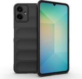 Techsuit Magic Shield Silicone Back Cover for Samsung Galaxy A06 4G/5G - Black