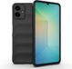 Techsuit Magic Shield Silicone Back Cover for Samsung Galaxy A06 4G/5G - Black