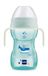 MAM Fun to Drink Cup Night Kinderbeker, 270 ml, waterfles voor pasgeborenen 8+ maanden met lichtgevende handgrepen, drinkfles voor pasgeborenen met lekvrije schenktuit en ventiel voor vrije