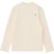s.Oliver T-shirt à manches longues côtelé coupe ajustée avec broderie en fil scintillant fille