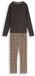 Tom Tailor Pyjamaset met luipaardprint - Maat 44 - grey-medium-allover