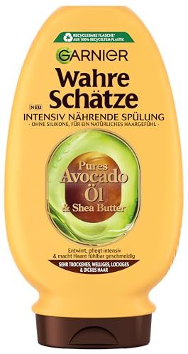 Garnier Echte schatten, intensieve voedende spoeling, pure avocado-olie en sheaboter