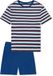 SCHIESSER Nachtkledij ' Nightwear ' donkerblauw / offwhite