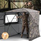 VEVOR Jachttent Jachthut voor 4-5 Personen met Draagtas Camouflage Tent Hert
